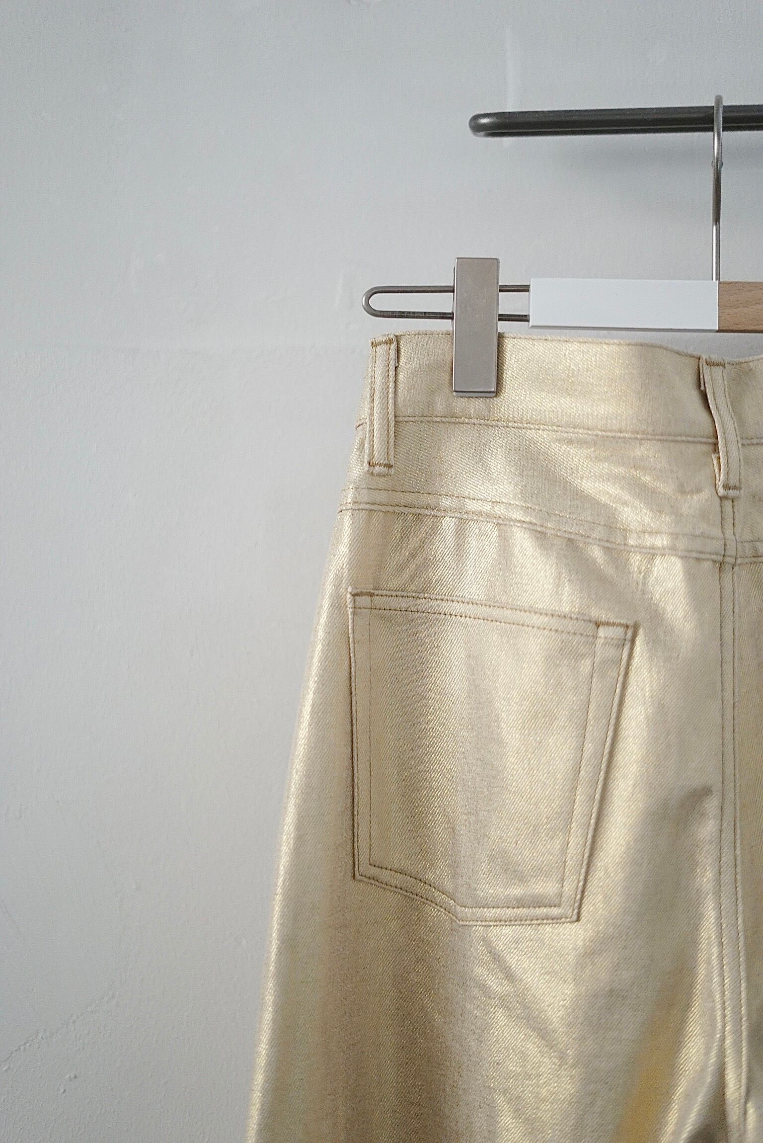 JUN MIKAMI / ホイルデニム( silver / gold ) | JUQUI Online JUN MIKAMI / ホイルデニム( silver / gold ) | JUQUI Online