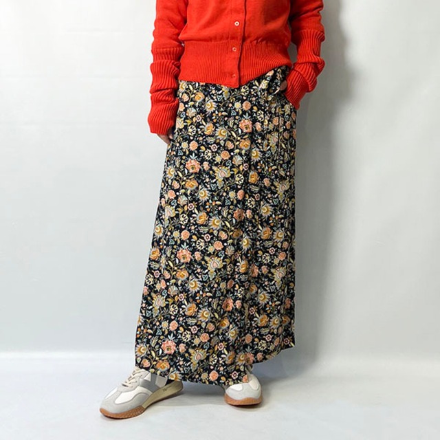 SHINZONE シンゾーン ORIENTAL FLOWER WRAP SKIRT 24SMSSK05 2024春夏新作　[送料無料]