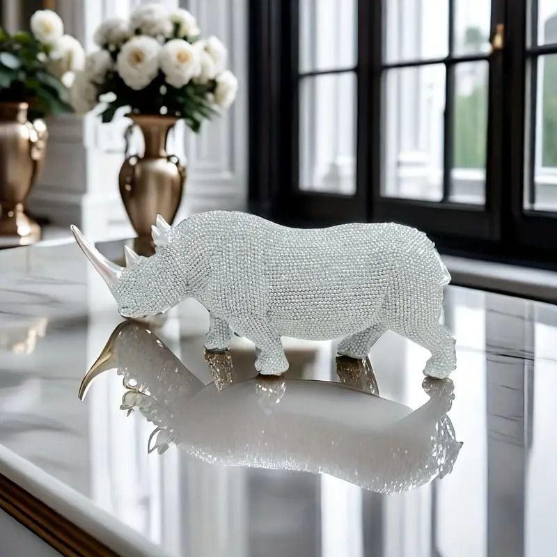 オブジェ サイ エレガント 置物 像 ゴールド シルバー アニマル かわいい インテリア おしゃれ オーナメント アート モニュメント 4-7