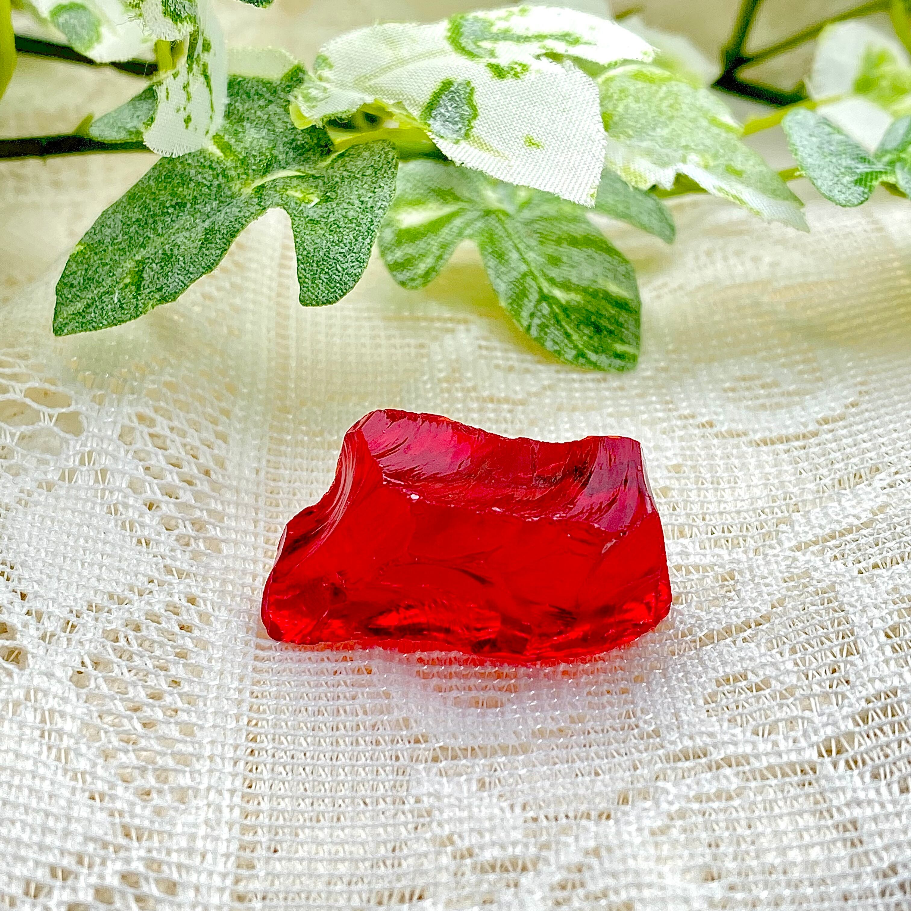 アンダラクリスタル原石【レッド】 アンダラクリスタル原石希少レッド
