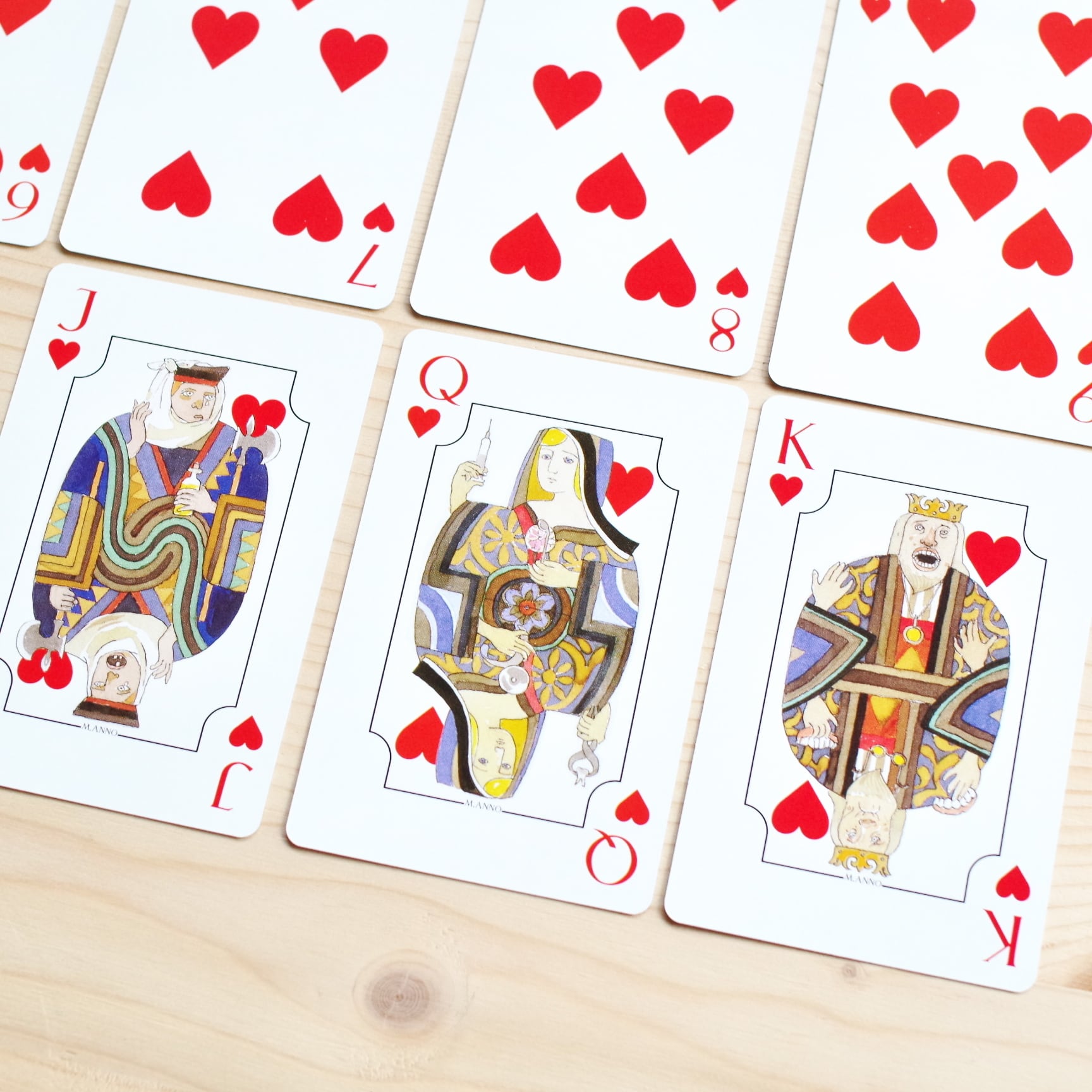 安野光雅トランプ 2001（オレンジ） | 木のおもちゃ専門店 おもちゃ箱