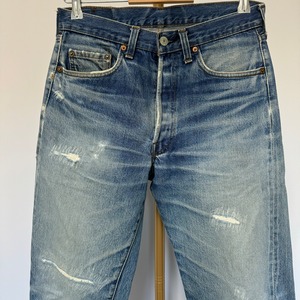 1980's Levi's 501 赤耳 ヒゲ色落ち W31×L36 ヴィンテージデニム
