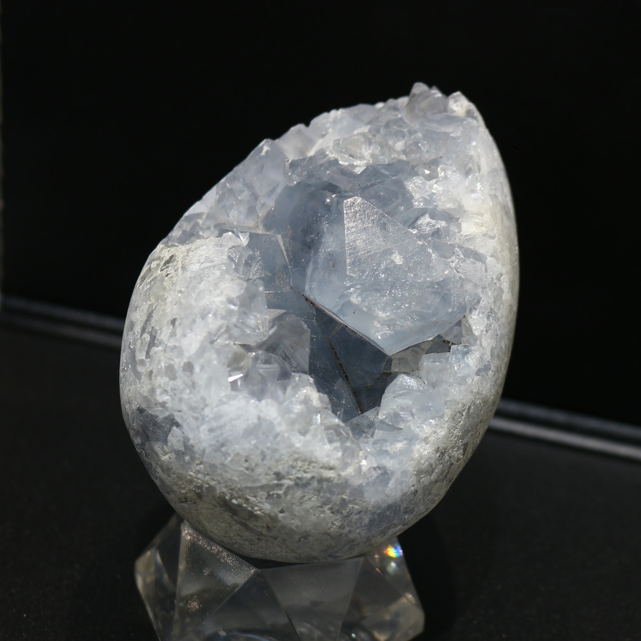 セレスタイト マダガスカル産 原石 825g 0379000028・画像4