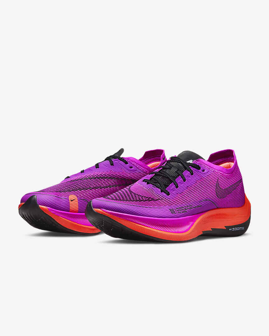 ZOOMXVAPO新品 NIKE ZOOMX VAPORFLY NEXT % 2 黒 赤 24cm