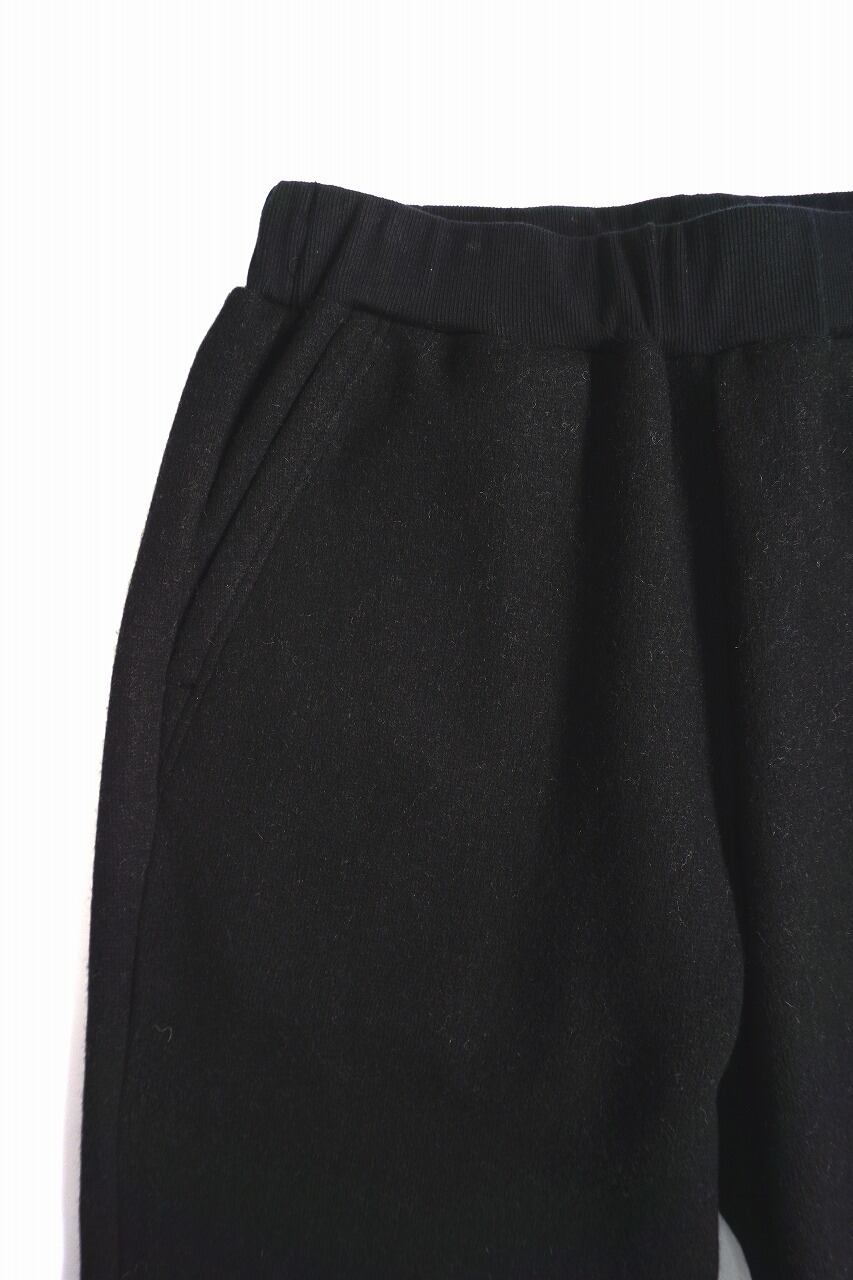 Double Faced Wool Sweat Pants