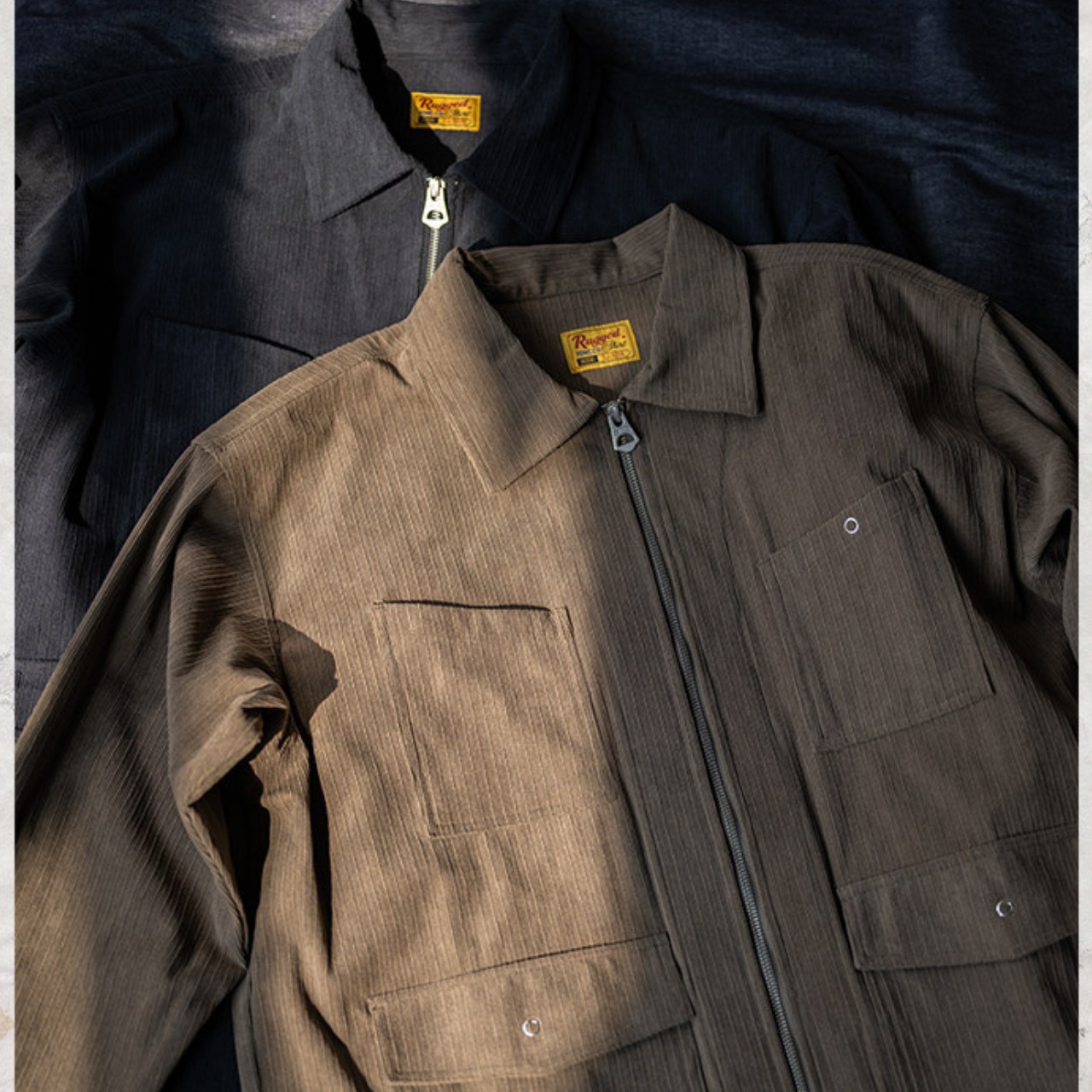 ヘリテージ・コーデュロイジップシャツジャケット K5634 - 7