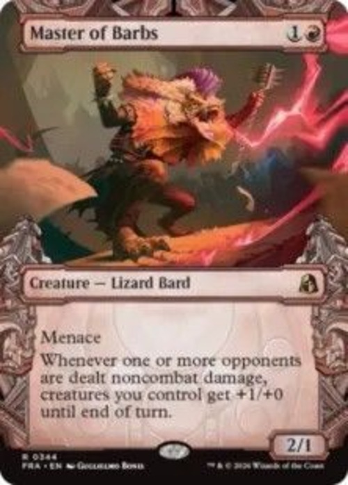 MTG《棘ある言葉の達人/Master of Barbs(FRA)》英語 ショーケース の商品画像