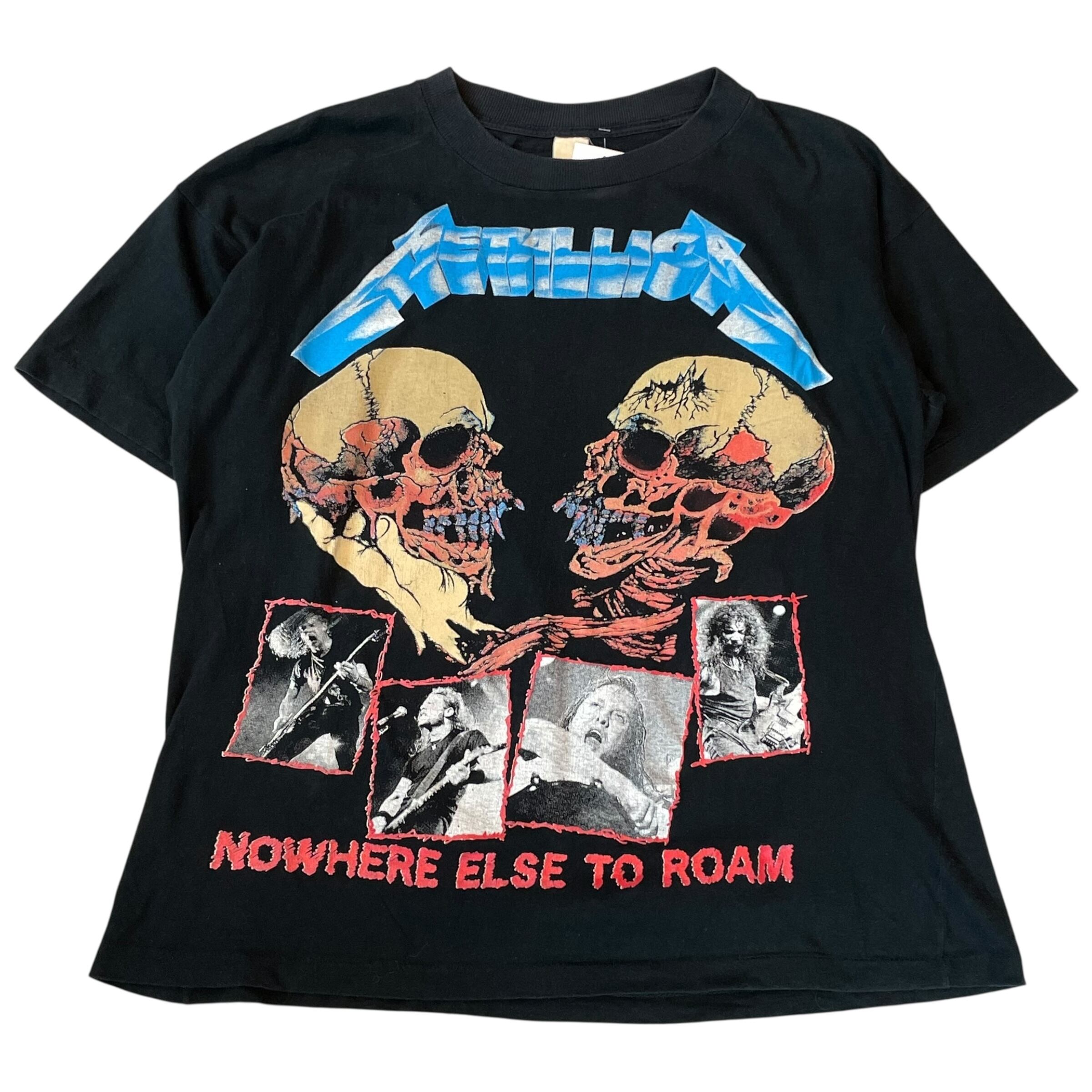 1993s METALLICA parking lot "NOWHERE ELSE TO ROAM" T-shirt