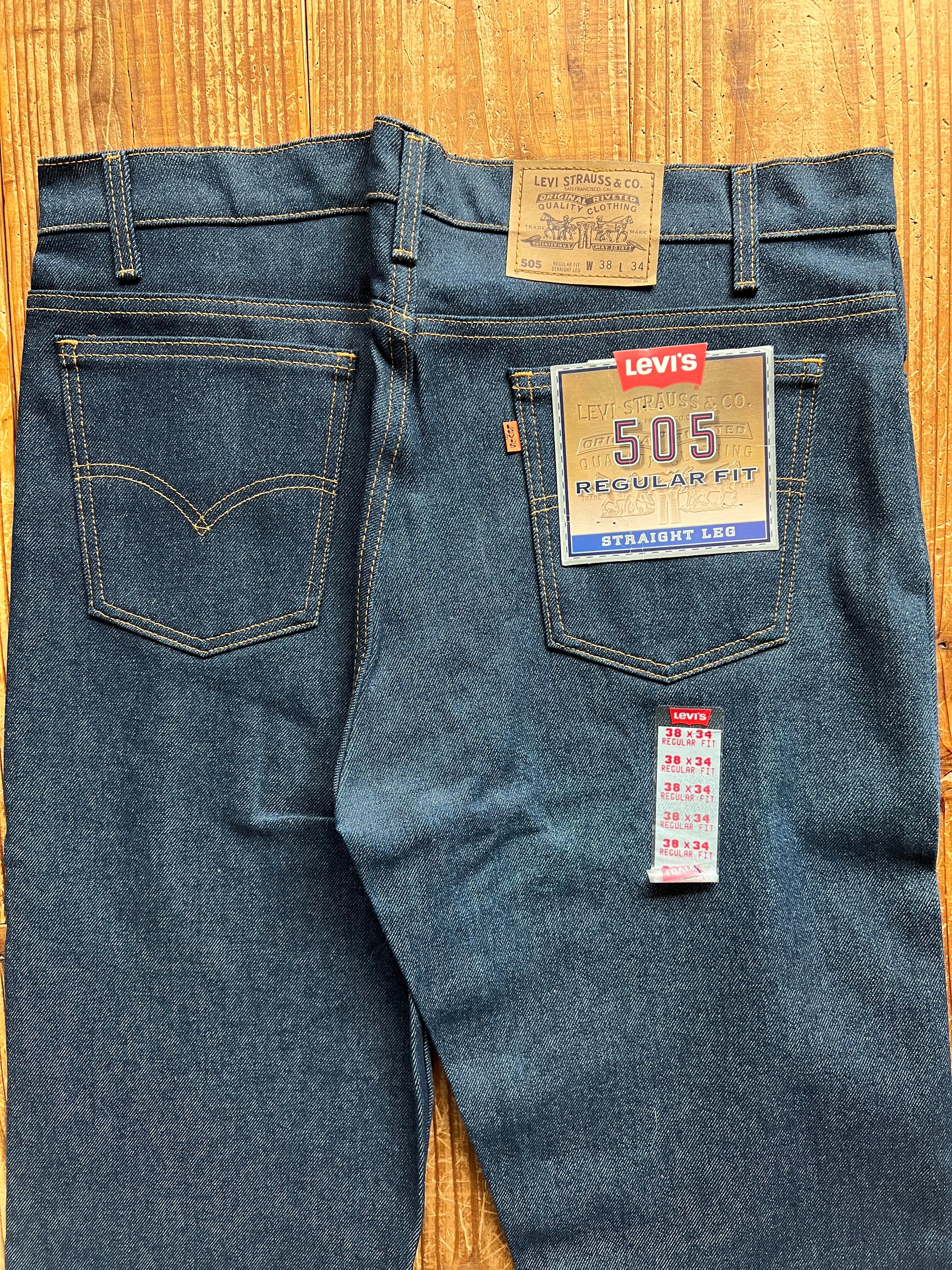 90's Levi's 505 オレンジタブ デニムパンツ DEADSTOCK 表記 (38×34) USA製