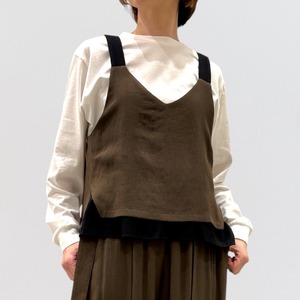 PASSIONE two-tone layered bustier