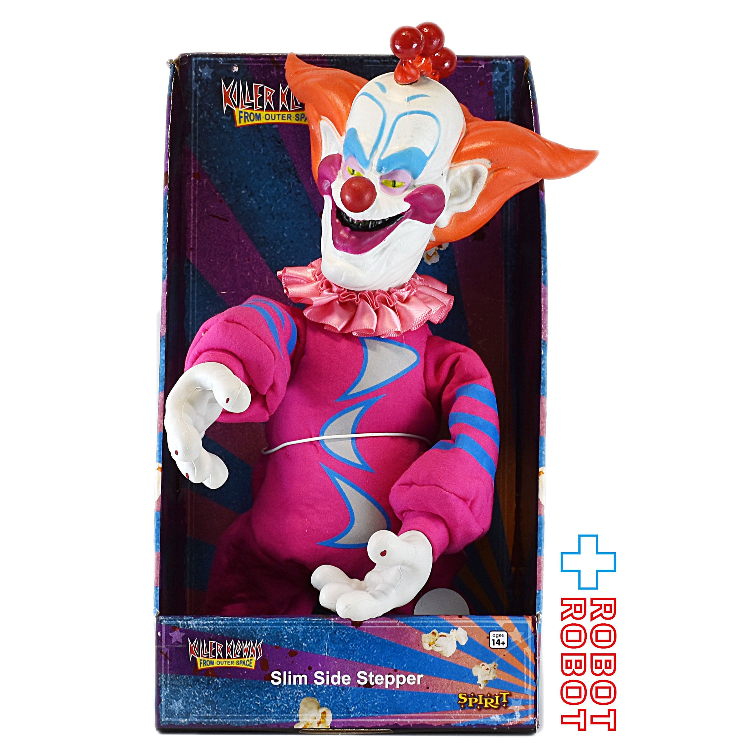 SFホラー 映画 未開封 killer klowns キラークラウン フィギュア キラークラウン スリム 11.5インチ 電動トイ 箱入 スピリット