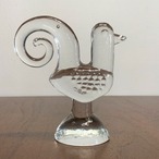 コスタボダ ガラスの鳥 ペーパーウェイト  / Kosta Boda Zoo series Glass Bird Object