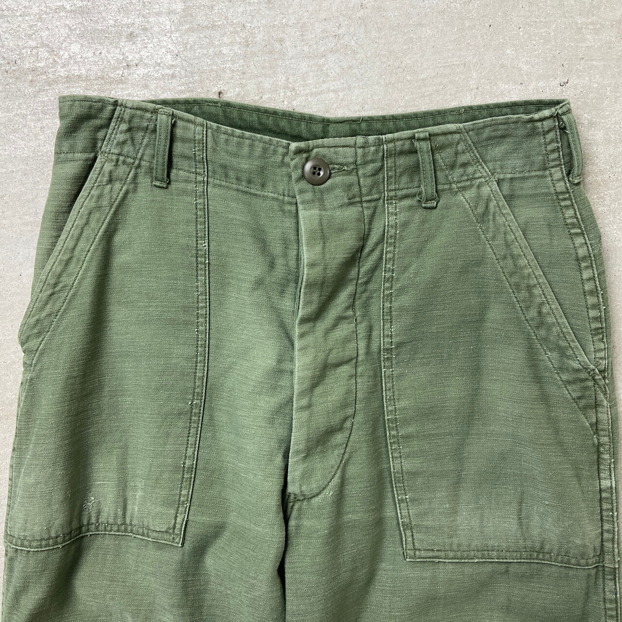 67年納品 60年代 U.S.ARMY 米軍実品 ベイカーパンツ ミリタリーパンツ 