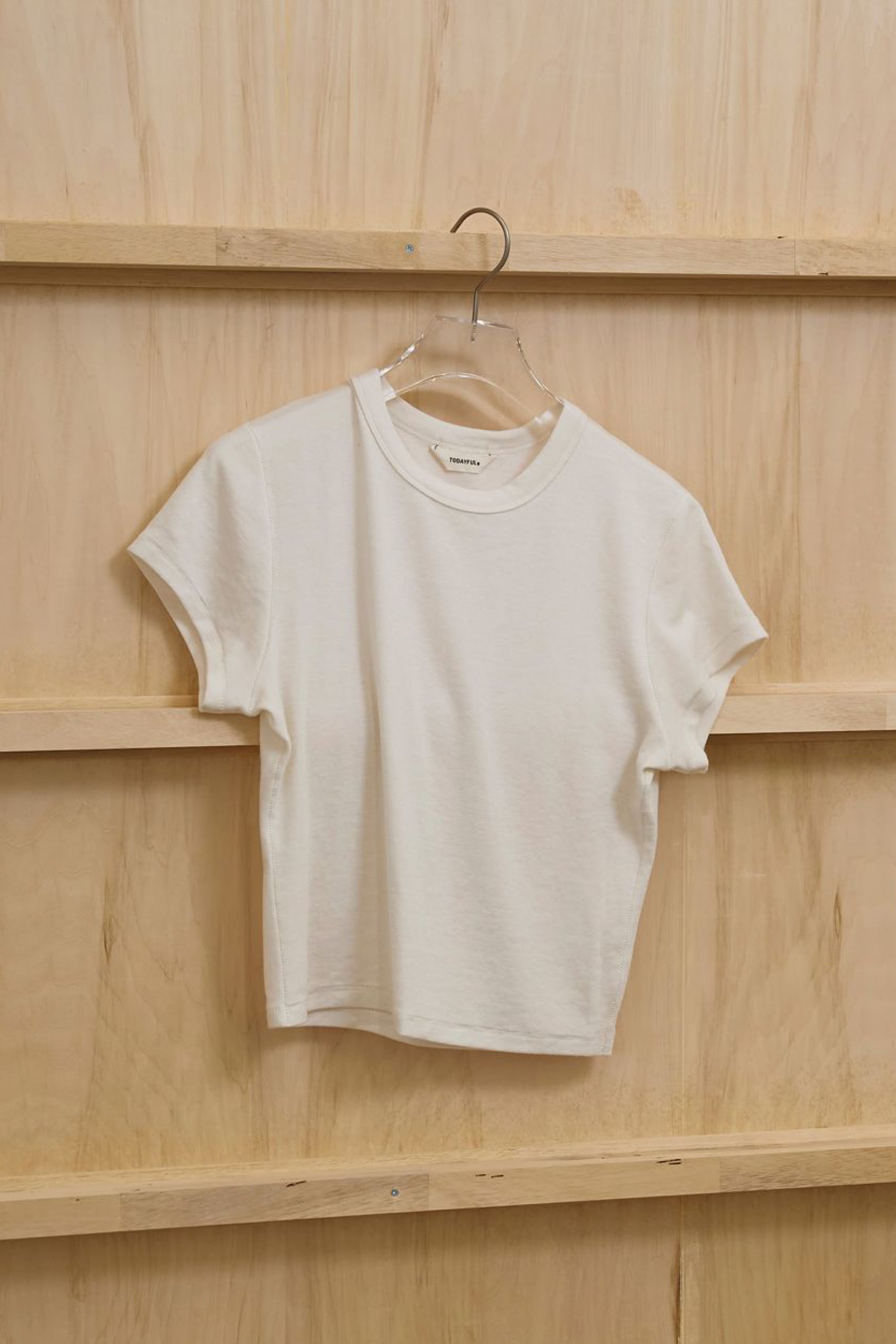 TODAYFUL Compact Smooth T-shirts コンパクトスムースTシャツ Ecru