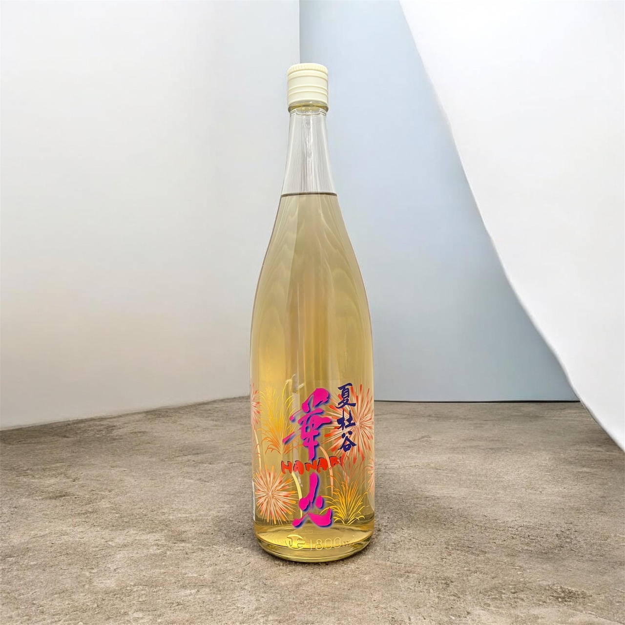 【ご贈答用に】夏焼酎２本セット　華火　18度　1.8L　＆　螢流　麦　２５度　1.8L　(箱入り)