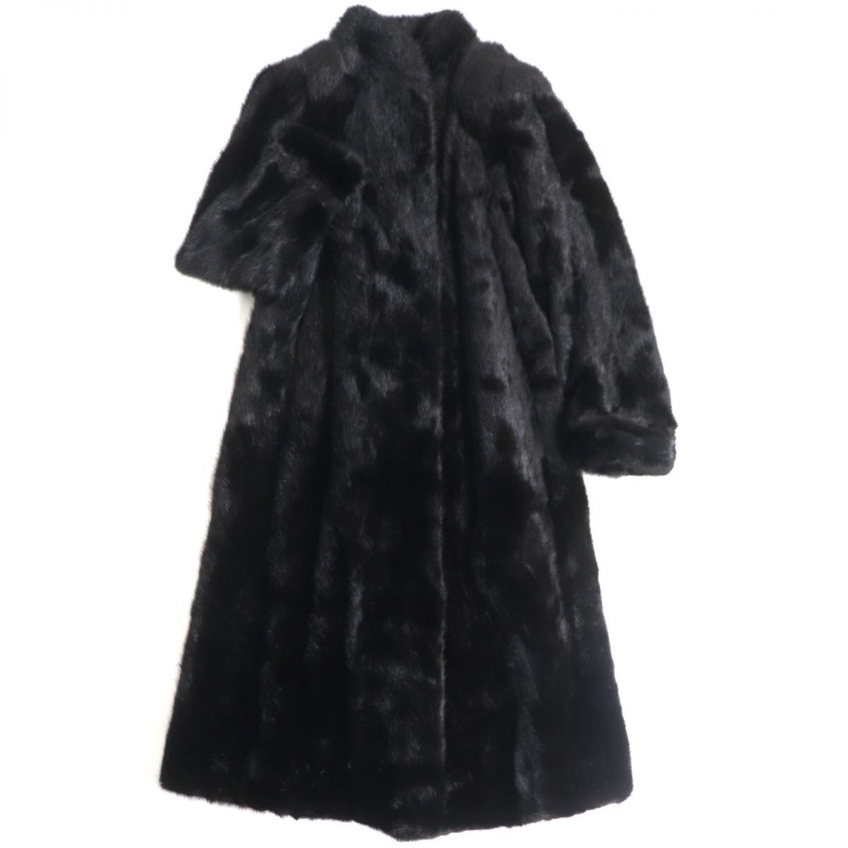 極美品 極艶 ミンク ロングコート 毛皮 大きいサイズ 13号 g30117-53-01.jpg