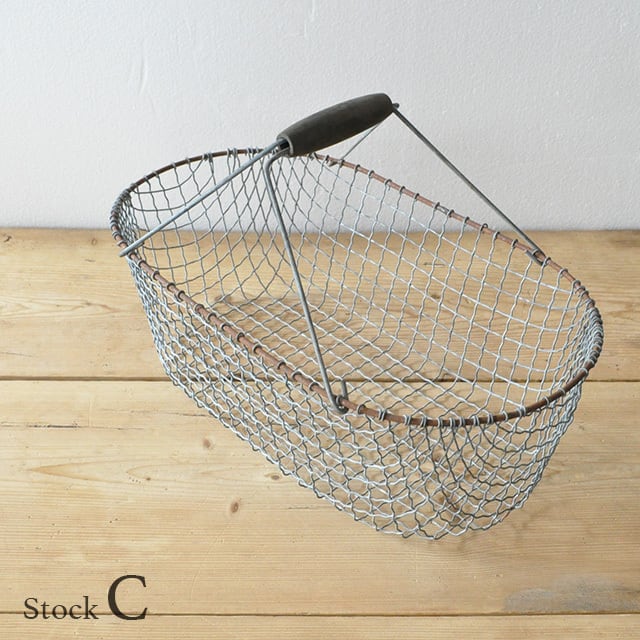 Vintage Wire Basket【C】 / ヴィンテージ ワイヤー バスケット / 1911