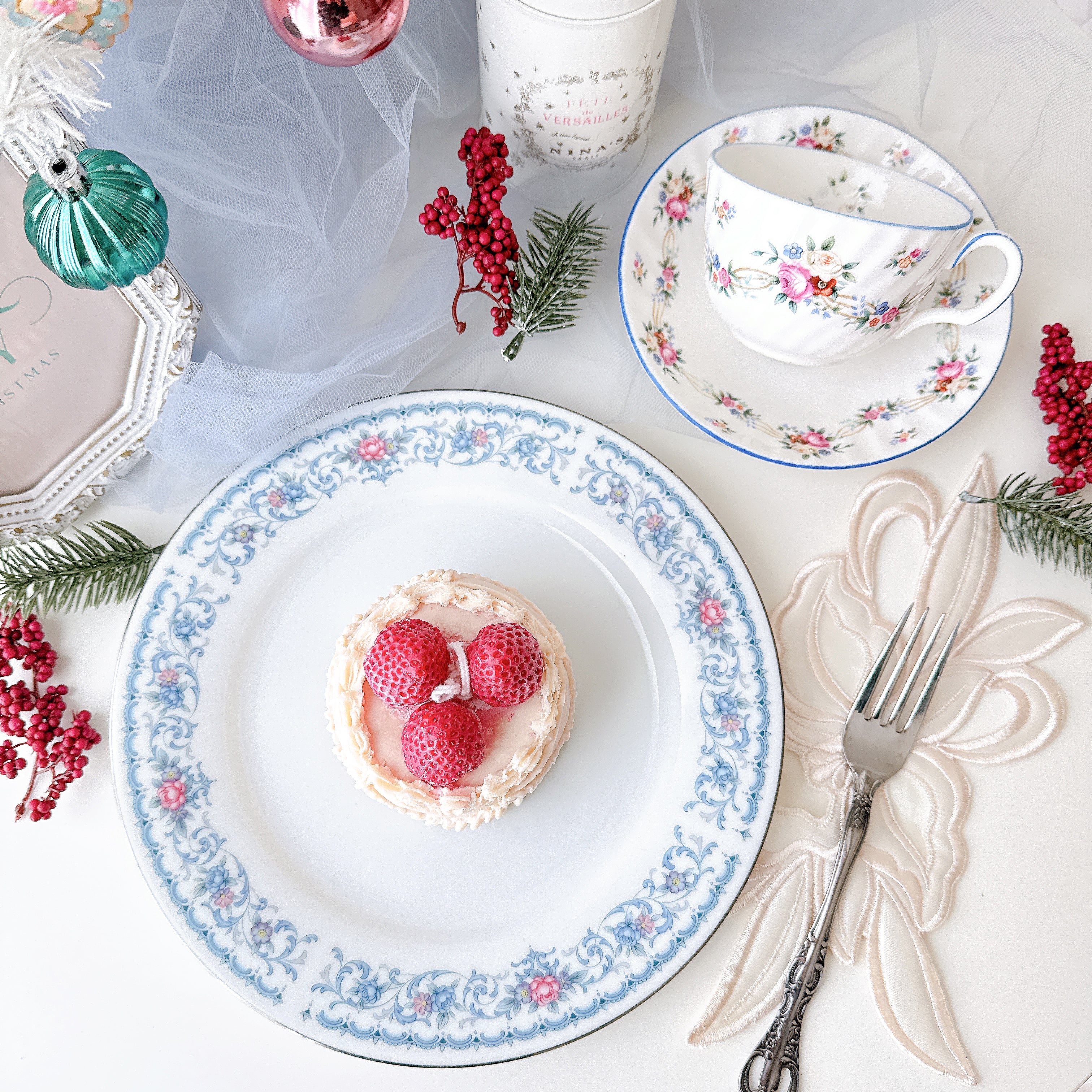 vintage】【England】MINTON Summer Bouquet ミントン フォーシーズン