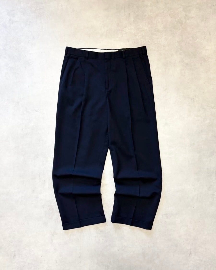 【Used】2000’s “Slates” 2 Tuck Trousers