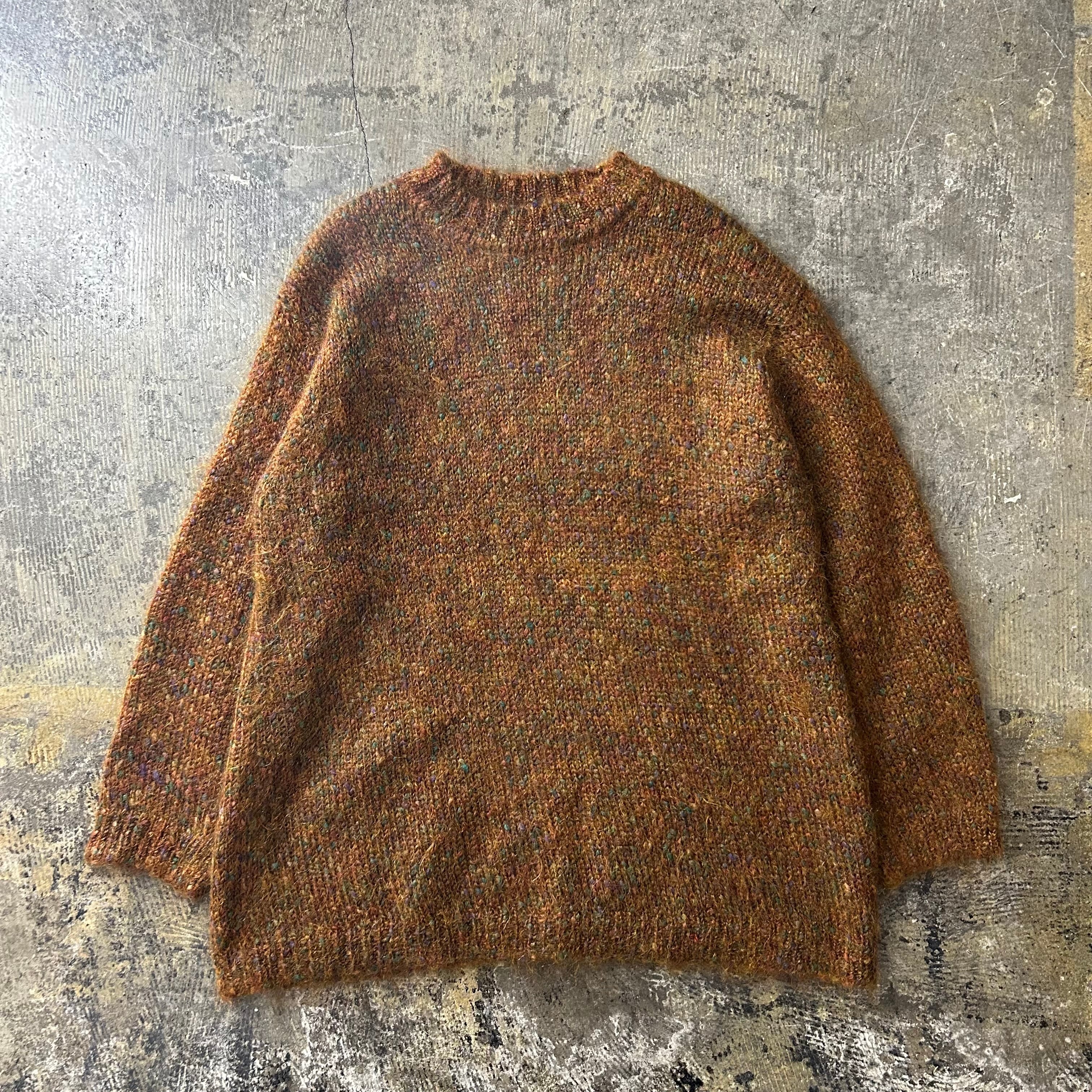 ~90s WORTH "Color Nep" Mohair Knit