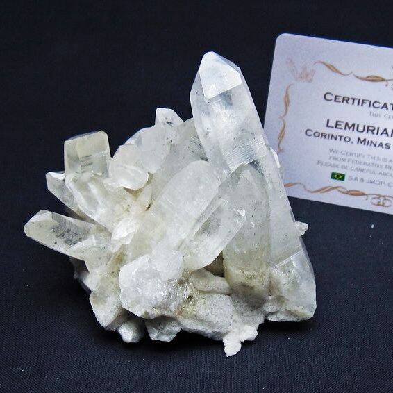 水晶 クラスター 原石 ブラジル ミナスジェライス州 コリント産 レムリアンシード 一点物 182-7900