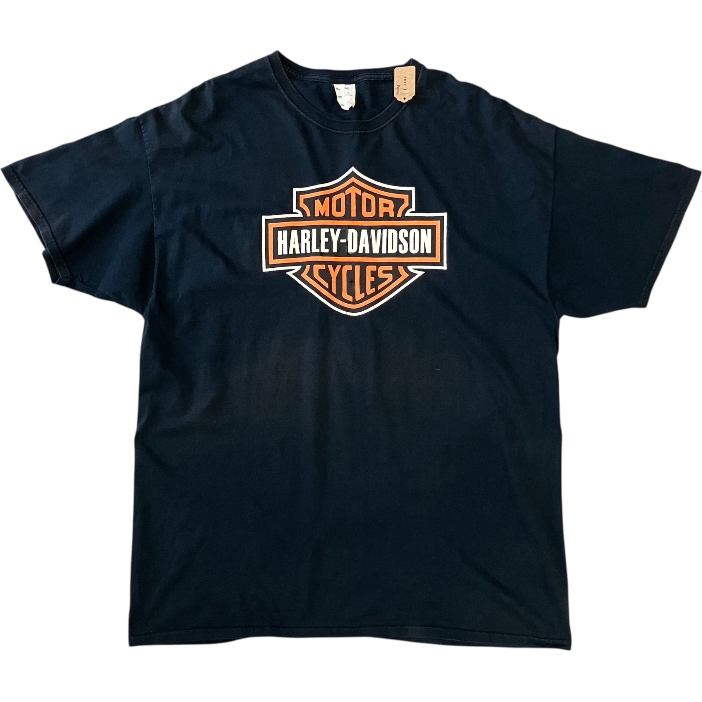 《XXL》Harley-Davidson ハーレーダビッドソン 00s Bootleg ブラックTee No.2123