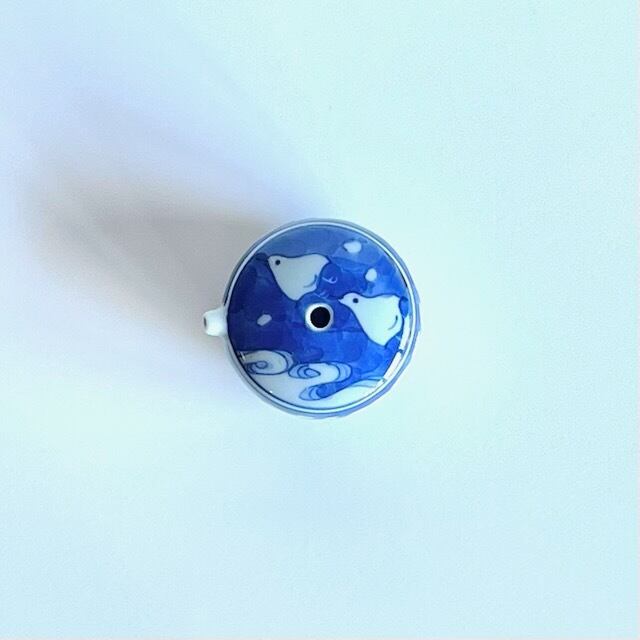 中尾正三郎 作 千鳥 水滴