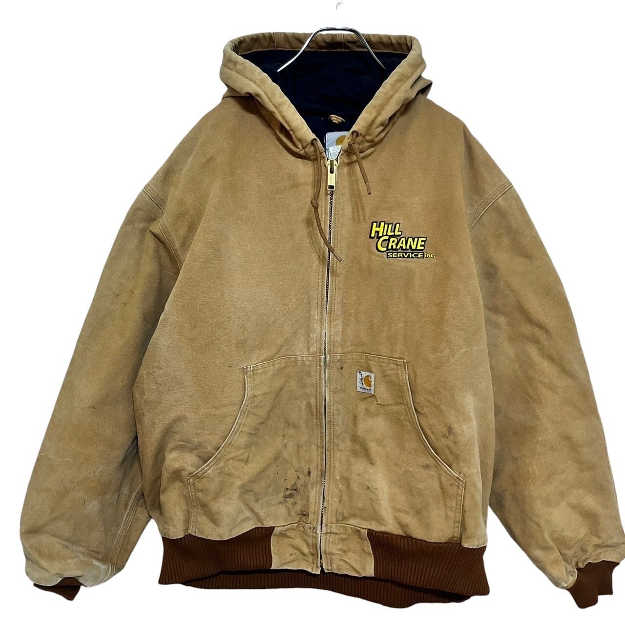 carhartt カーハート アクティブパーカー XL 刺繍ロゴ 企業ロゴ carhartt カーハート アクティブパーカー XL 刺繍ロゴ 企業ロゴ