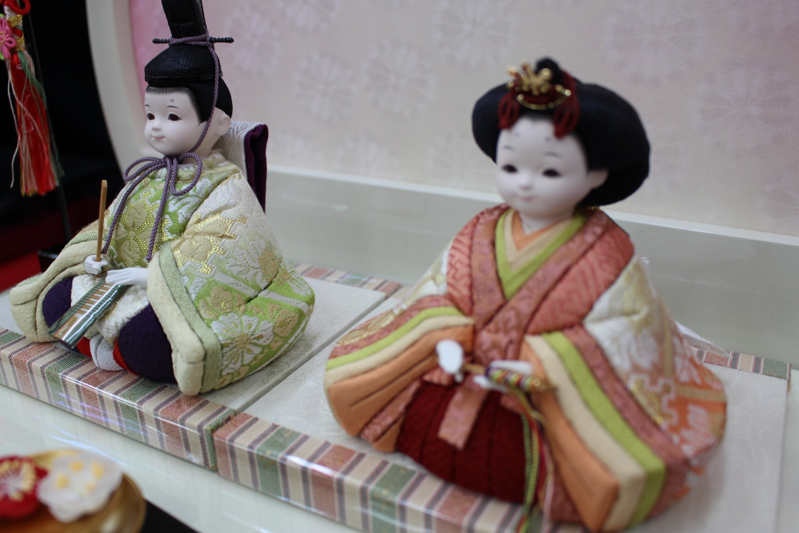 木目込人形 今様雛 縫nui 正絹「桜うさぎ」 | SHIMADA DOLL