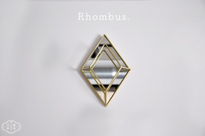 Milene mirror.　Rhombus　　　　鏡　インテリア