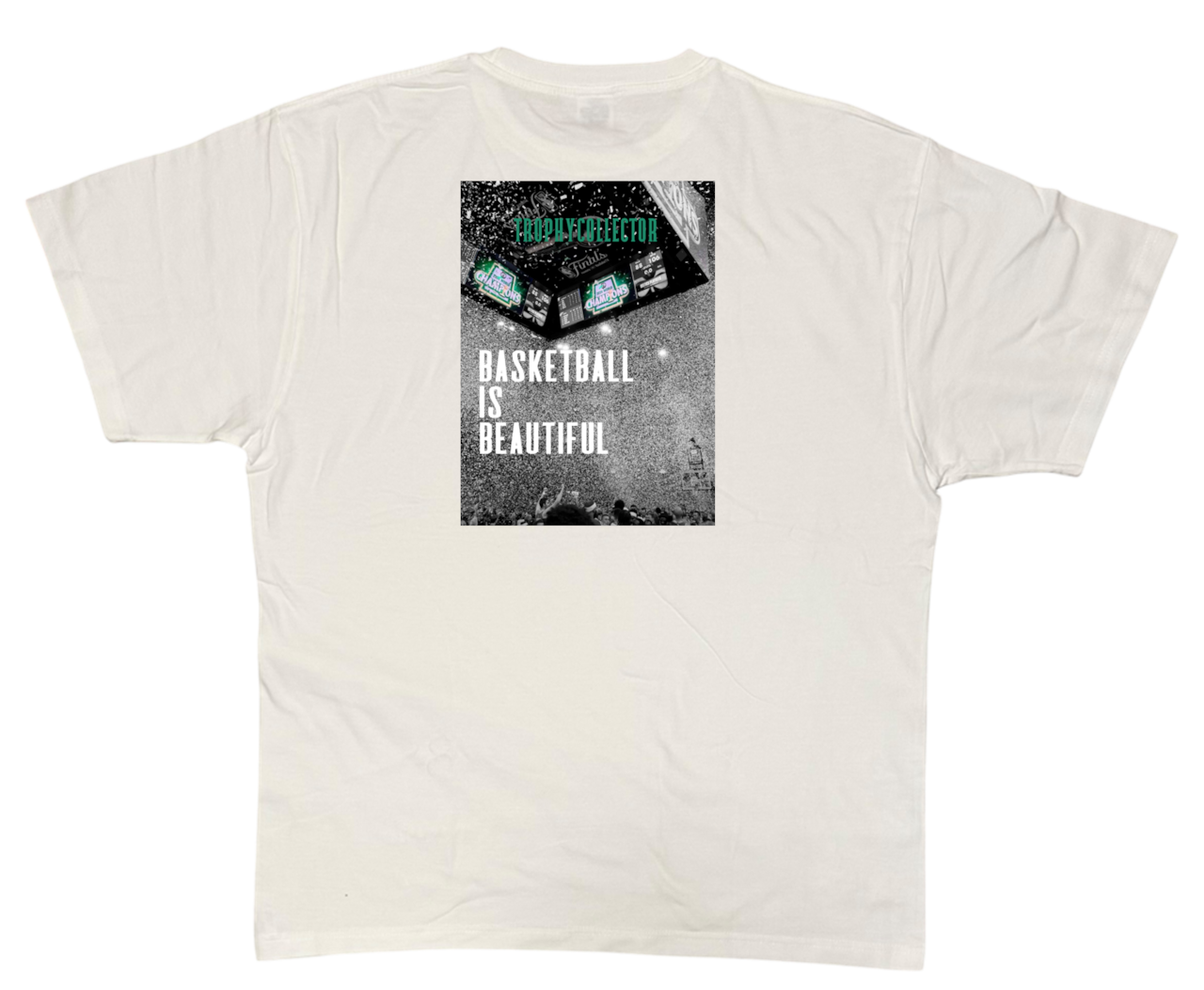 BASKETBALL IS BEAUTIFUL BACK PRINT TEE