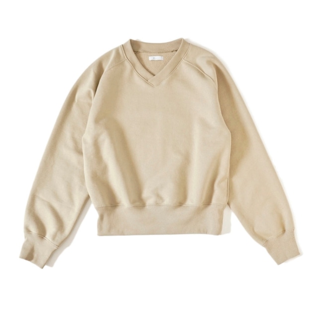 MY___ V NECK SWEAT[BEIGE]