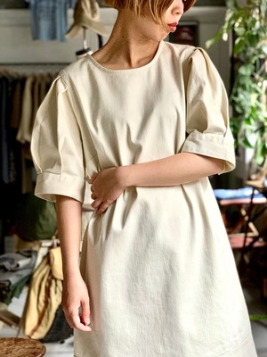 90’s old “s/s design one piece” “puff sleeve”