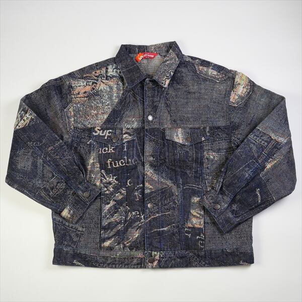 Supreme Archive Denim Jacquard Jacket