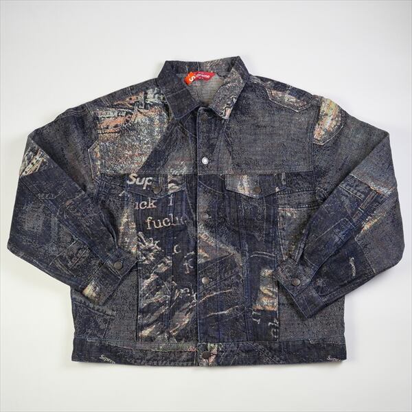 Size【L】 SUPREME シュプリーム 23SS Archive Denim Jacquard Trucker ...