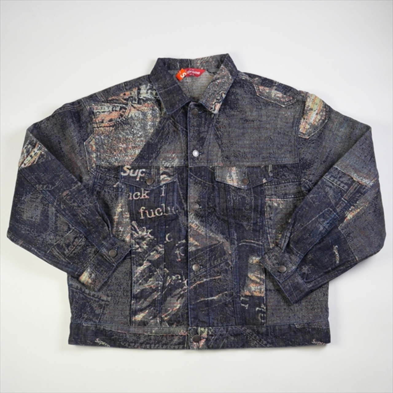 Size【L】 SUPREME シュプリーム 23SS Archive Denim Jacquard Trucker 