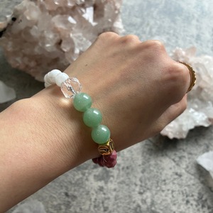 国内便✬【BELTANE Amulet bracelet】BELTANE HEART BLOOM（ベルテーン・ハート・ブルーム）