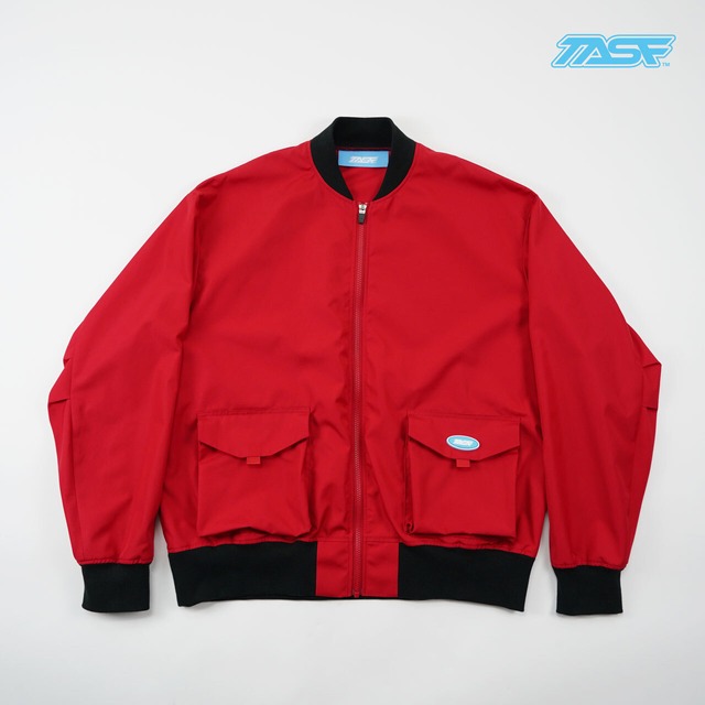 50%OFF!!　TASF  /   MA-1系 ブルゾン  /  Red