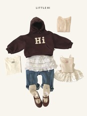 【取寄】LITTEL HIエリスエプロン｜秋服｜韓国子供服｜26/AT