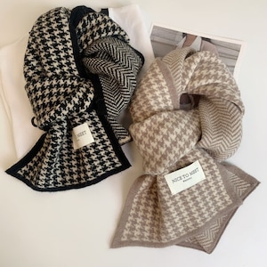 Houndstooth Pattern Muffler KRE1530