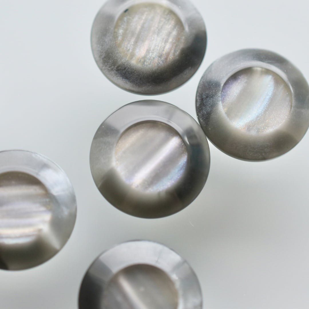 グレーマーブル×シャイニーホワイト 15㎜