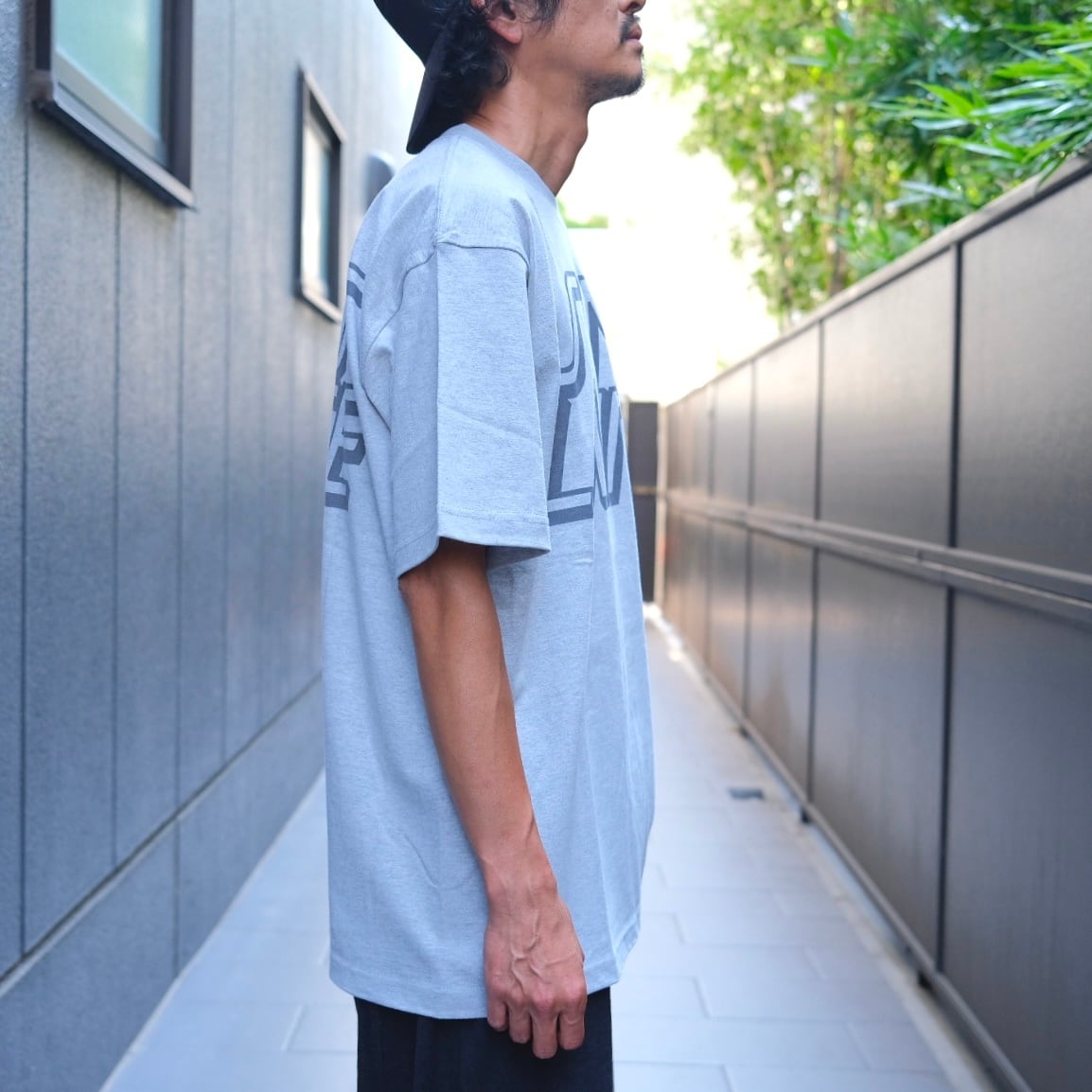 Sans limite(サンリミット) / 期中第二弾リフレクターT -top grey