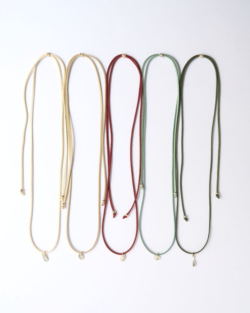 bobo | Suede Code Necklace