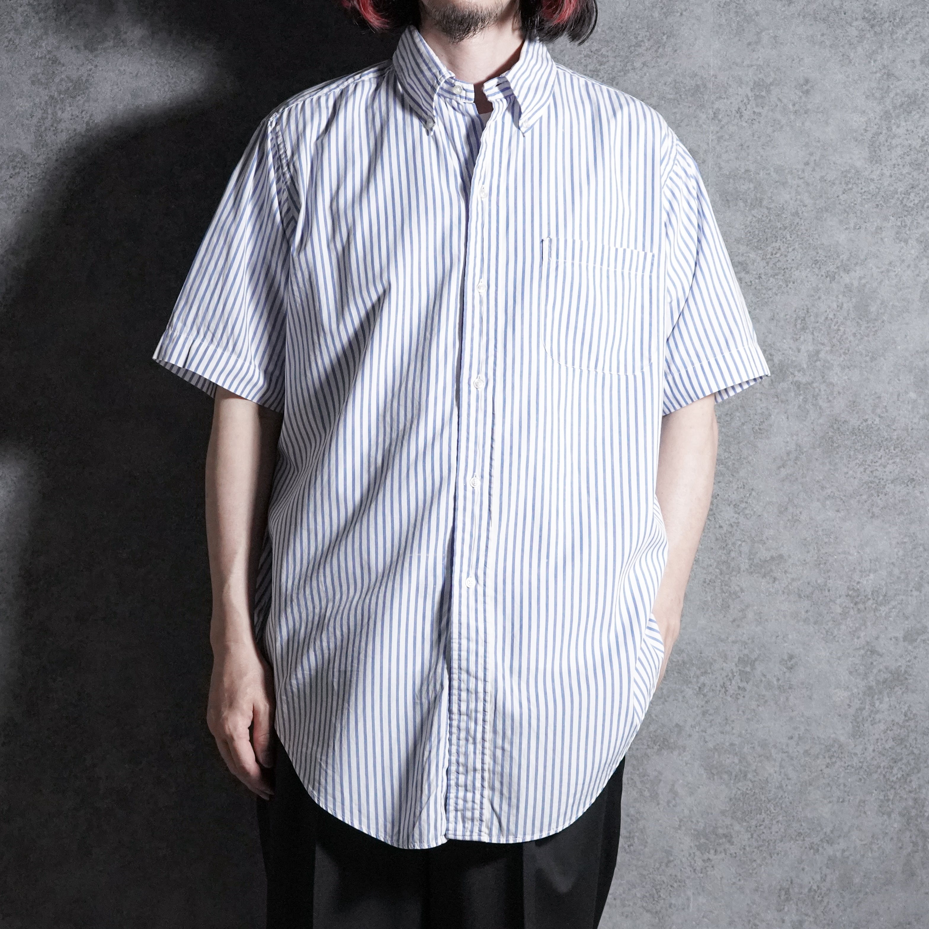 80's BROOKS BROTHERS 6ボタン ボタンダウンシャツ USA製 70-80s Brooks Brothers Makers 6 buttons OX B.D. Shirts ブルックス