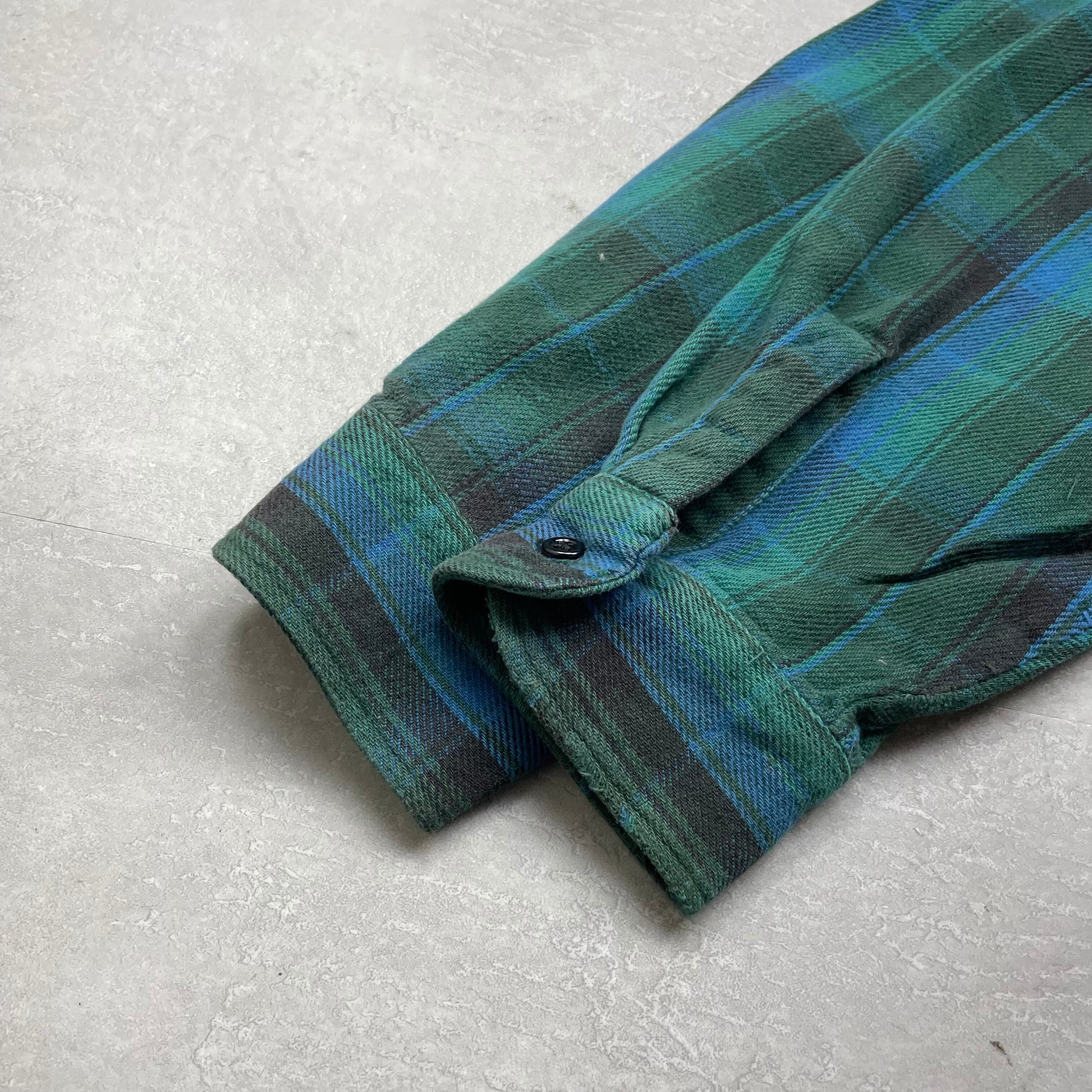 90s ビンテージ オシュコシュ チェックヘビーネルシャツ 90s ビンテージ オシュコシュ チェックヘビーネルシャツ