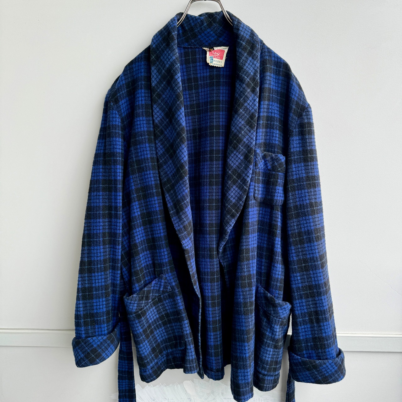 フレンチガウン コットン ロング丈 70s 画像2