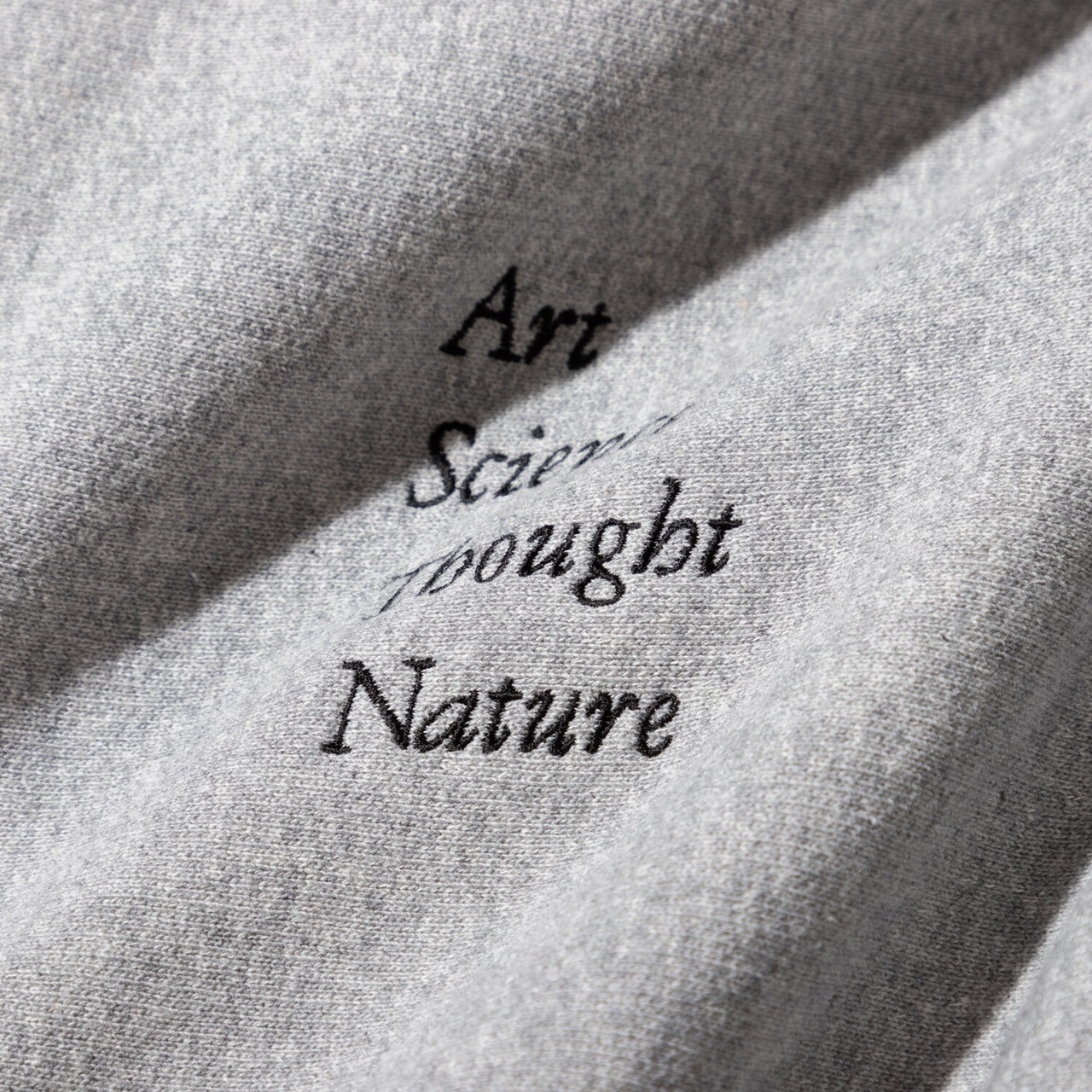 TACOMA FUJI RECORDS / Art Science Thought Nature ZIP HOODIE  designed by Shuntaro Watanabe