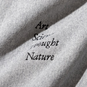 TACOMA FUJI RECORDS / Art Science Thought Nature ZIP HOODIE  designed by Shuntaro Watanabe