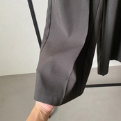 【受注予約：11月上旬入荷予定】アーバンツイルハイウエストタックPT/グレー