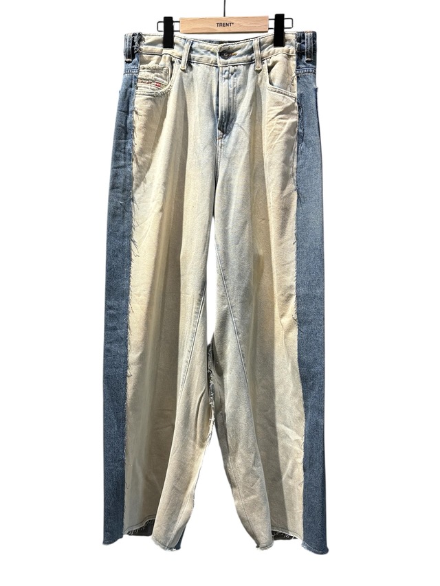 【25AW】PROTOtypes プロトタイプス / BLUE DENIM BLUE OVERSIZED JEAN - BELT